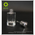 Cosmetic aluminum cap push button dropper bottle with dropper 30 ml